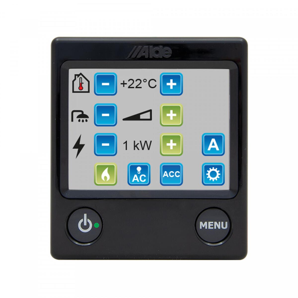 Alde Bedieneinheit für Alde Compact 3020 HE, schwarz