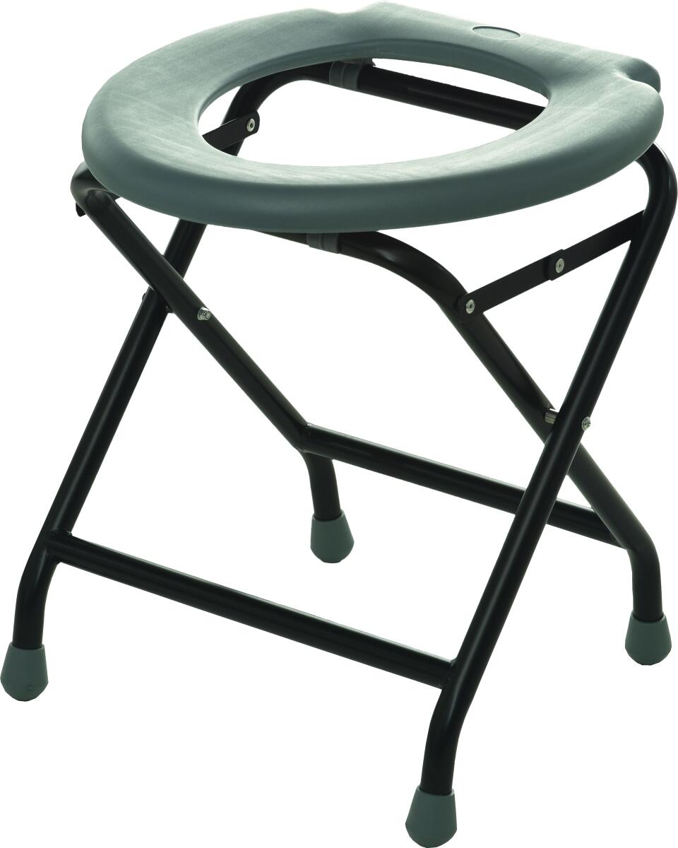 Yachticon Klapptoilette, 39x40x46cm, grau