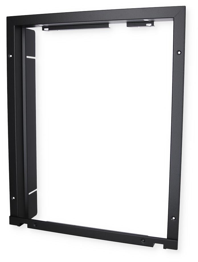 Vitrifrigo Einbaurahmen für DP150 Kompressor-Kühlschrank, schwarz