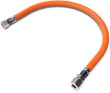 CAMPKO Mitteldruck-Gasschlauch, 1/4" x RVS10, 40cm