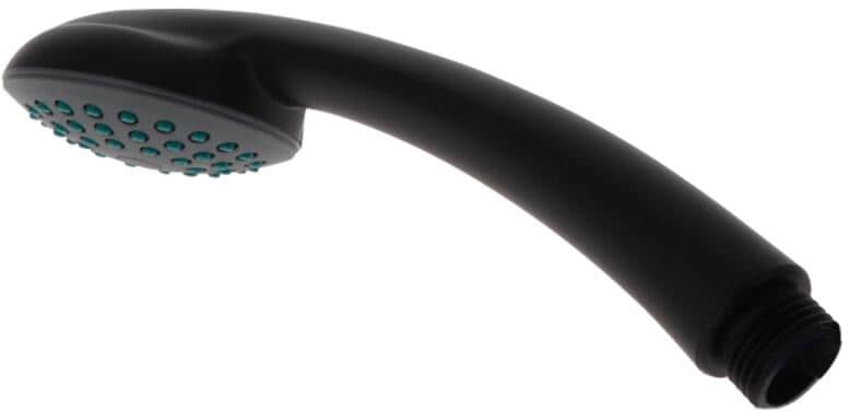 Comet Cora Duschkopf, mattschwarz, Kalkstopdüsen