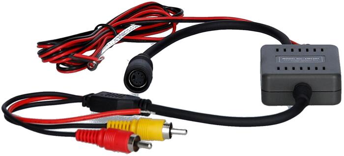 Kamera-Anschlussadapter auf AV Chinch