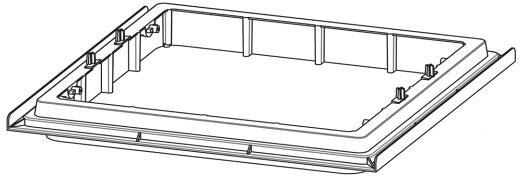 MPK Oberrahmen Modell 46, grau