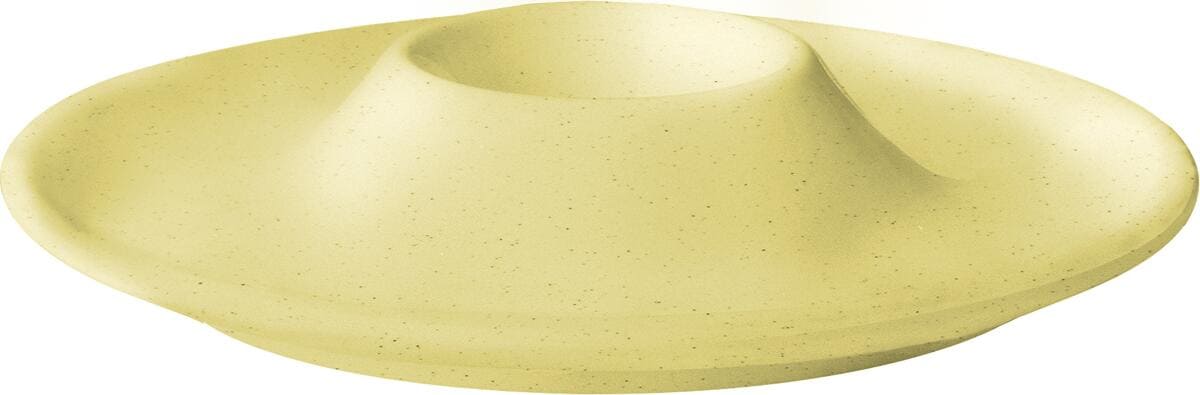 Brunner Dolomit Eierbecher, 13cm, gelb