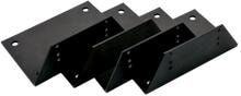 Solara HSP Haltewinkel-Set, schwarz, 4er Set