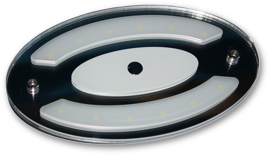 Dimatec LED Deckenleuchte, oval, 12SMD, 6,3W bei Camping Wagner  Campingzubehör