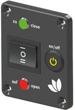 Lilie Funktionsanzeige für elektrisches Kugelhahnventil-System
