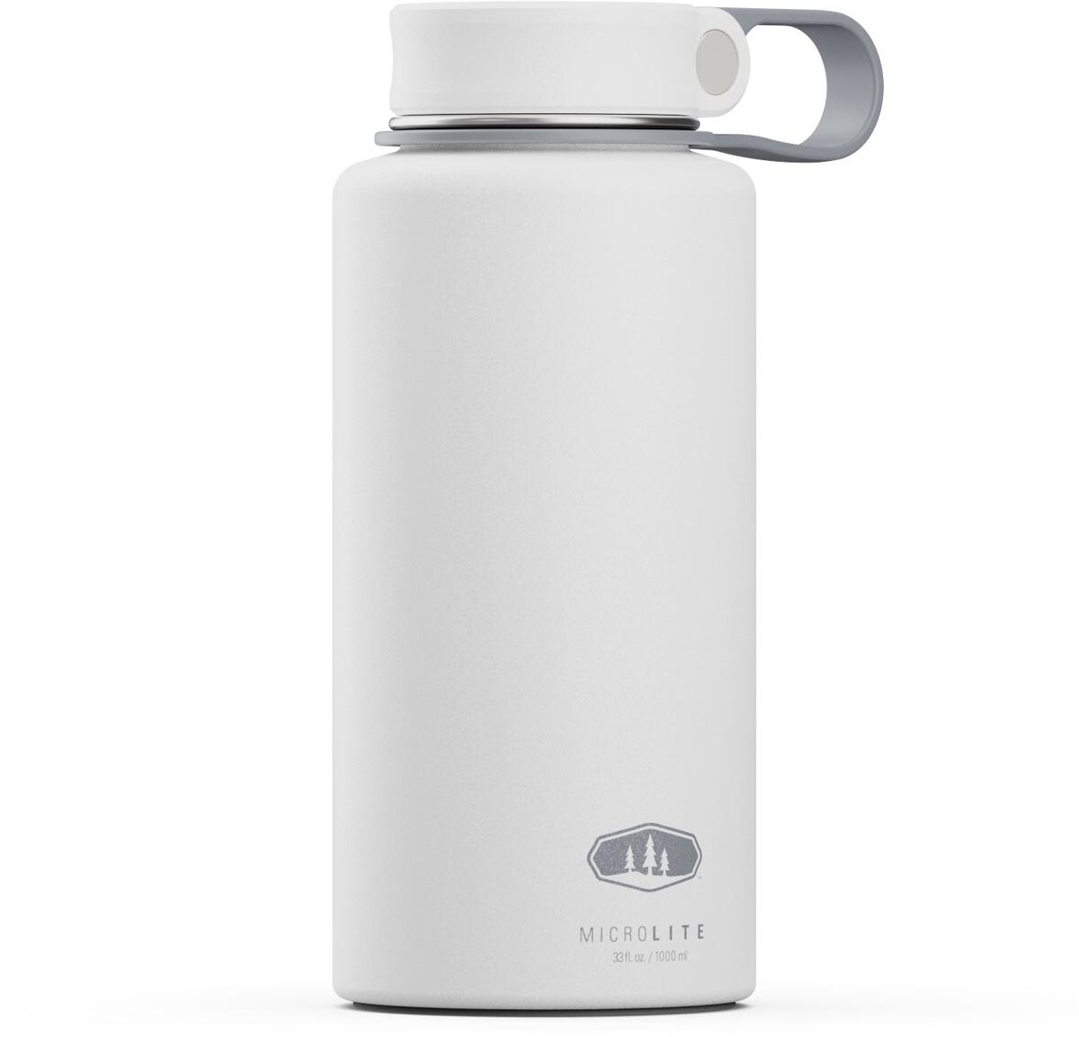 GSI Outdoors Microlite 1000 Twist Thermosflasche, 1L, weiß