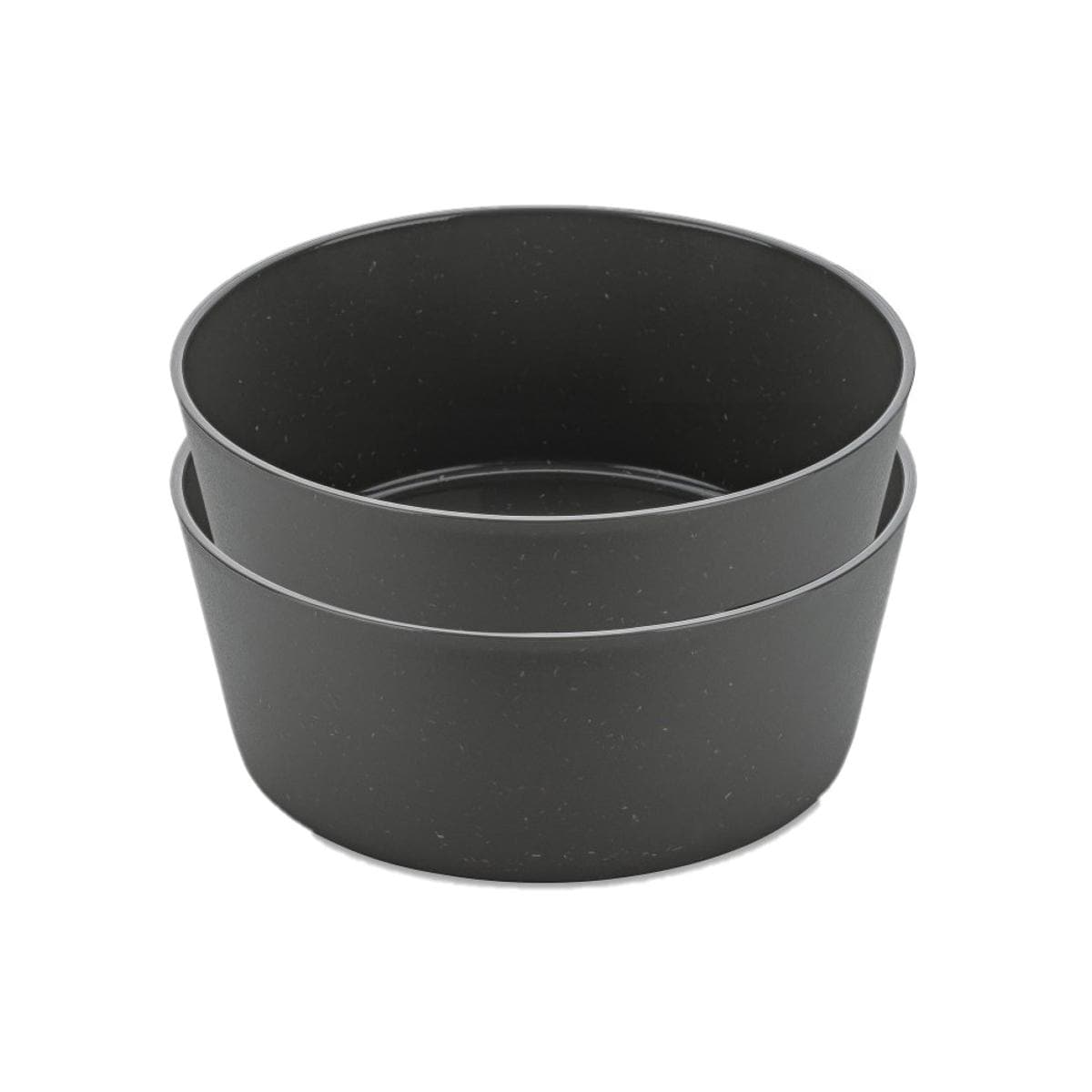 Koziol Connect Organic Schale, 2er Set, 400ml, nature ash grey