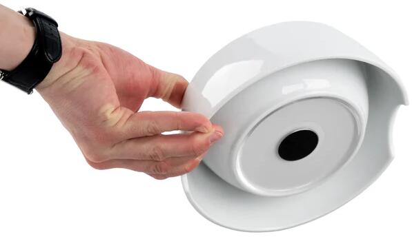silwy SOLO Magnet-Porzellan-Futternapf, 500ml, weiß
