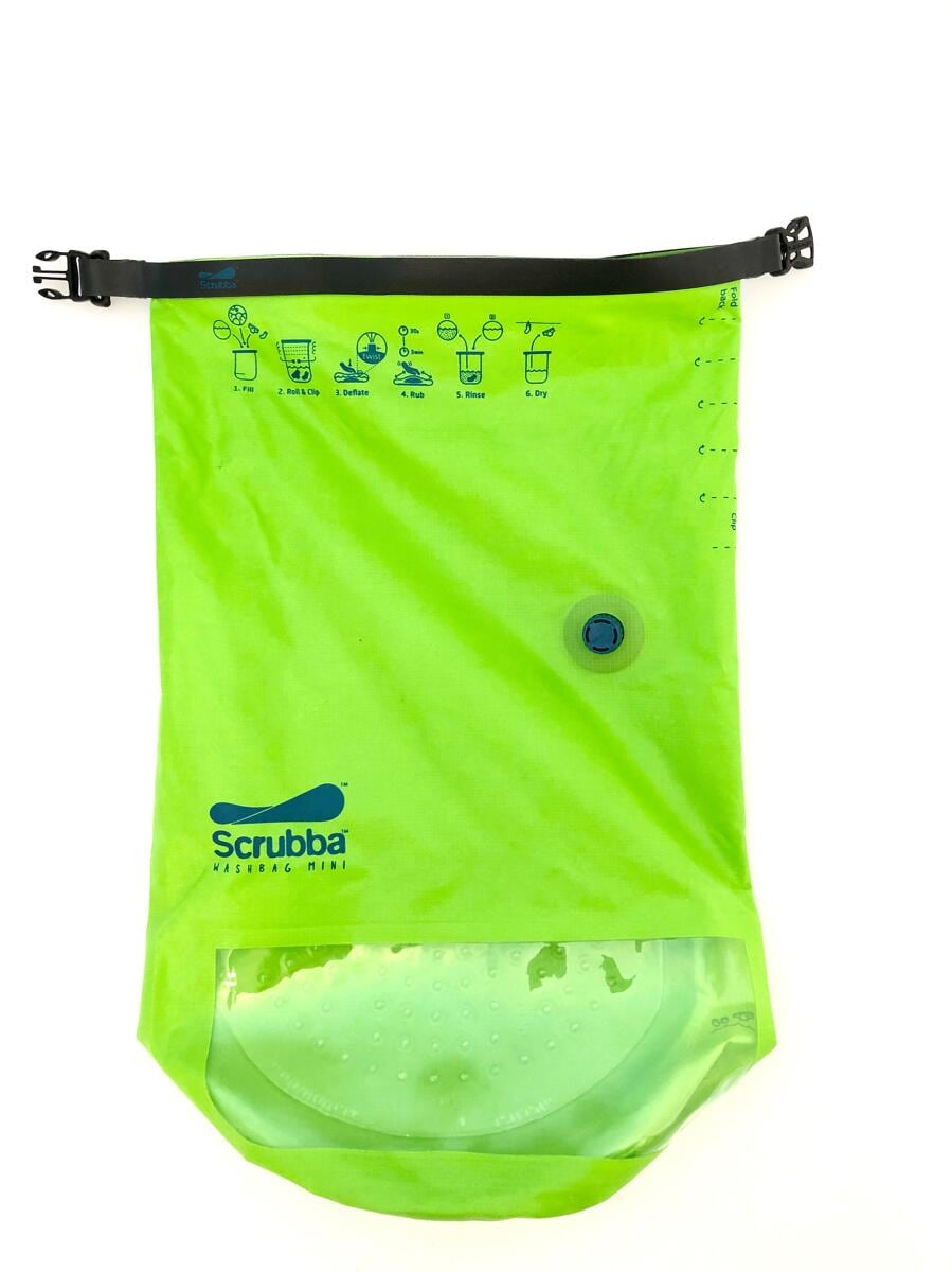 Scrubba Wash Bag Reisewaschmaschine, grün, 3L