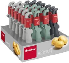 Metaltex Speedy Sparschäler, farblich sortiert