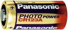 Panasonic Lithium 3V Batterie, CR 123, 1 Stück