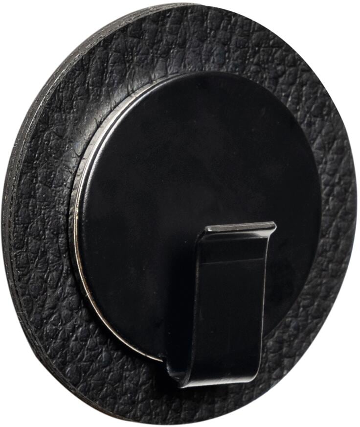 silwy Clever Magnet-Haken, inkl. Metall-Nano-Gel-Pad, schwarz
