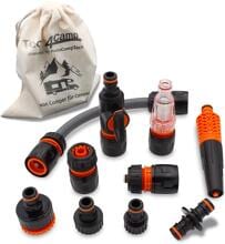 MaJoCompTec ALLCONNECT Wasserdieb-Set, 13-15mm & 22-24 + 35x30mm bei  Camping Wagner Campingzubehr