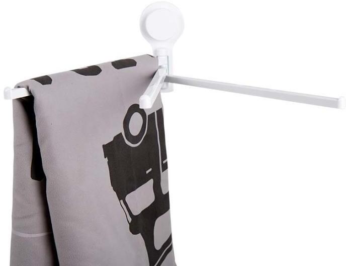 Camp4 Handtuchhalterung mit Saugnapf, 3-Arme