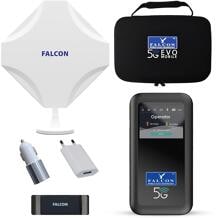 Falcon DIY 5G LTE Fensterantenne mit 5G CAT22 WLAN Router