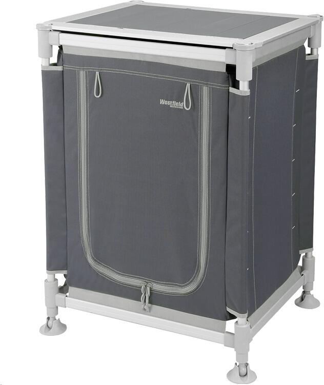 Westfield ModuCamp Campingschrank, grau, 62x85x49cm