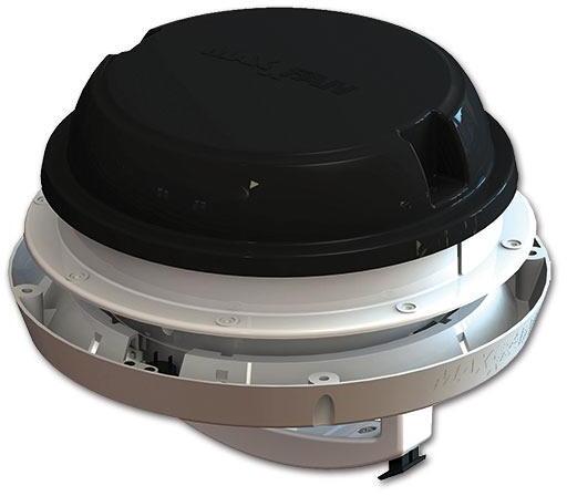 Maxxair Maxxfan Dome Plus Dachlüfter, 12V, schwarz