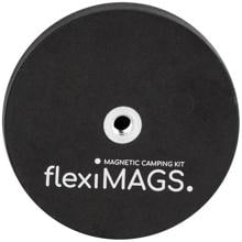 Brugger flexiMAGS Magnet, rund, 57mm, schwarz