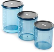 GSI Outdoors Infinity Frischhaltedosen-Set, blau, 3-teilig