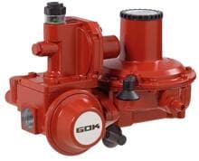 GOK Gasregler BHK052, IG G1/2 x IG G3/4 OPSO PRV, 12kg/h, 50mbar
