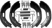 moog Bremsbacken Set inkl. Flanschmutter, für BPW S2005-7RASK