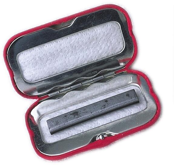 BasicNature Taschenofen, Holzkohle, rot