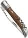 Laguiole Classic Taschenmesser mit Korkenzieher, Olvenholzgriff, 9,3cm