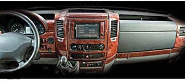 Armaturenbrett-Veredelung für Mercedes Sprinter ab Bj. 2006-2018, 40Stück