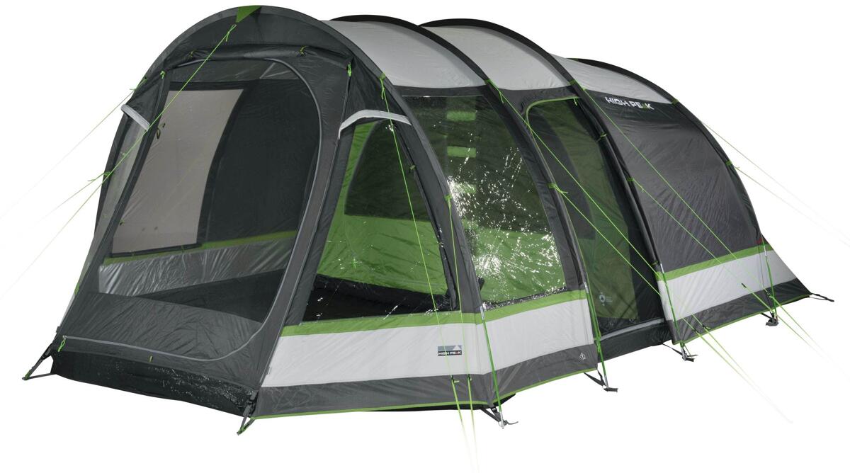 High Peak Bozen 5.0 Tunnelzelt, 5-Personen, 495x300cm, grau/grün