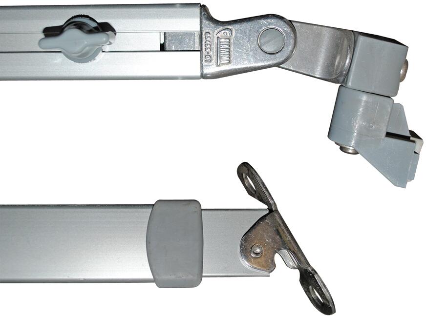 Stützfuß links für 3,2-3,4m Markisenlänge - Fiamma Ersatzteil Nr. 05107-02 - passend zu F65 320 , 340