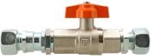 GOK Gaskugelhahn, mit TAE PS5bar bds. RVS15, Edelstahl