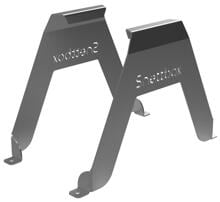 Reimo Snettbox Batteriehalter-Set, Aluminiumhalterung für Bodenmontage