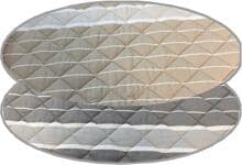Cacoon Matratze für Songo Cacoon, 127x195x1cm, grau/beige