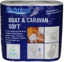 Yachticon Boat & Caravan Soft WC Papier, 4 Rollen