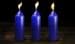 UCO Kerzen, 3 Stück, blau mit Citronella