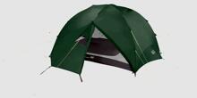 Jack Wolfskin Yellowstone III Vent Zelt, 3-Personen, 225x180cm, Berg grün