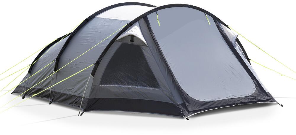 Kampa Dometic Mersea Kuppelzelt, 3-Personen, 430x230cm, grau