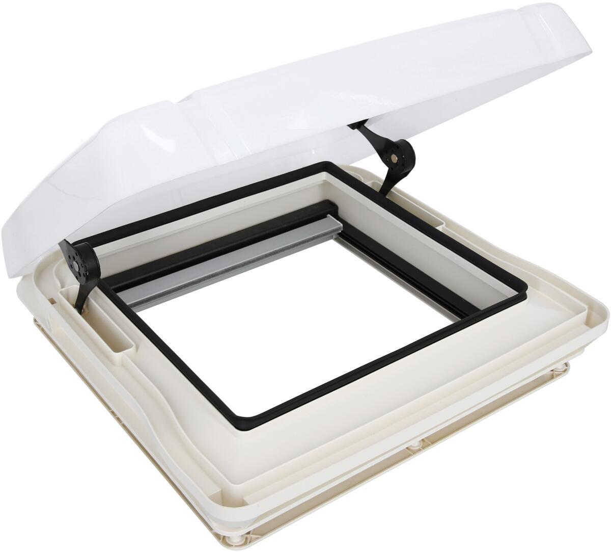 Remis REMItop Vista Dachhaube, 40x40cm, mit Rastaufsteller, Milchglas