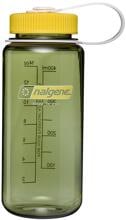 Nalgene WH Sustain Trinkflasche, 500ml, oil green with freesia