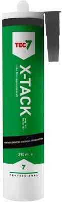 TEC7 X-Tack extreme Montagekleber, 290ml, schwarz