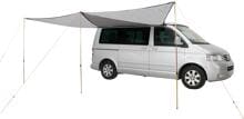 Easy Camp Lom Tri Bus-Sonnensegel, 500x250cm, grau