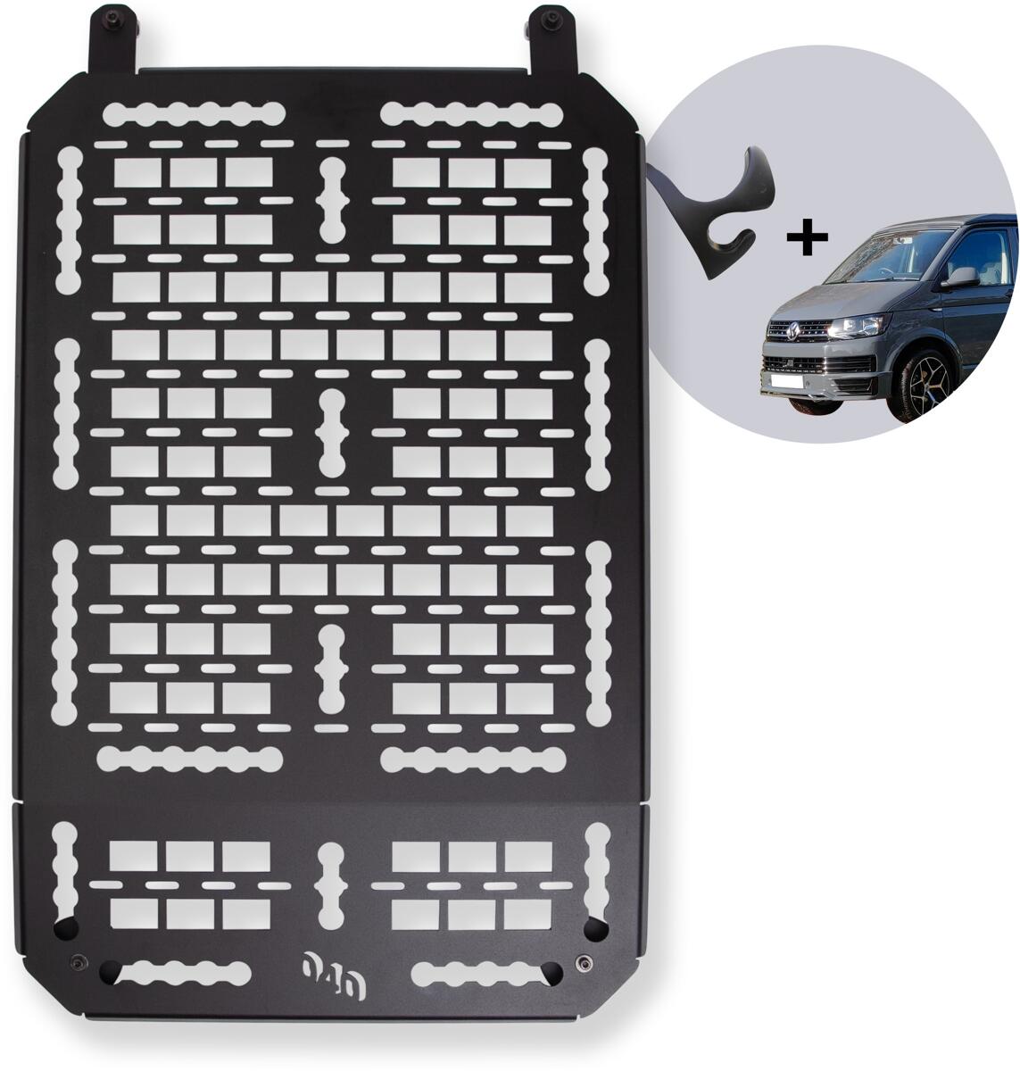 040 Parts Molle Board für VW T5/T6 mit Multirail / Toprail