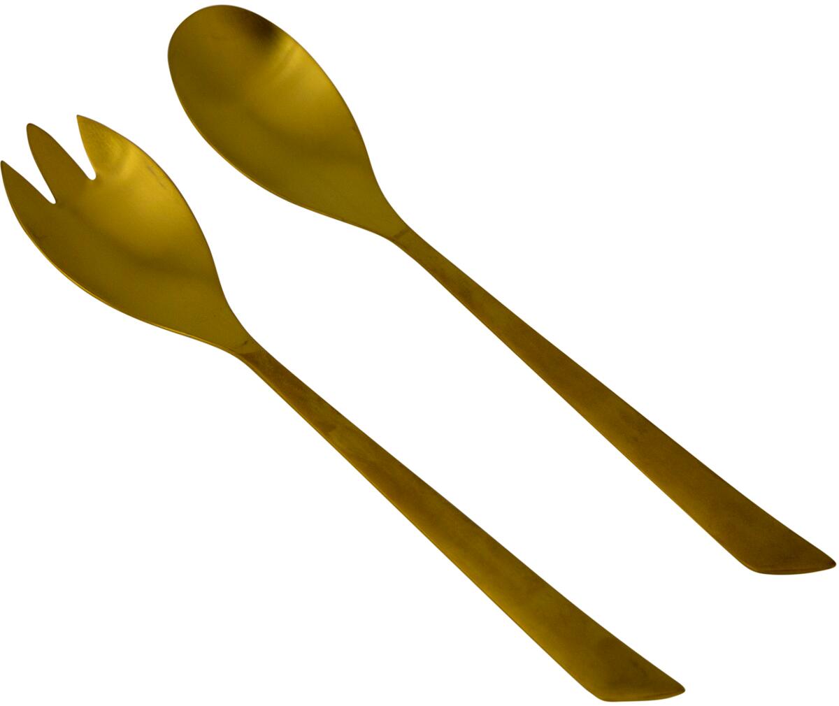 Bo-Camp Fay Salatbesteck, 2-teilig, gold