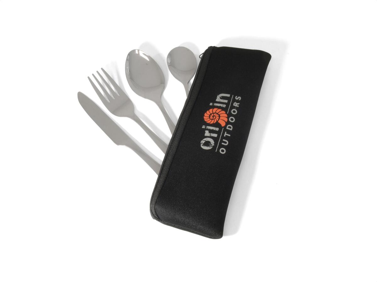Origin Outdoors Biwak Dinner Besteck-Set, 4-teilig