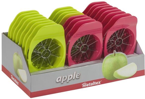 Metaltex Apfelteiler, farblich sortiert