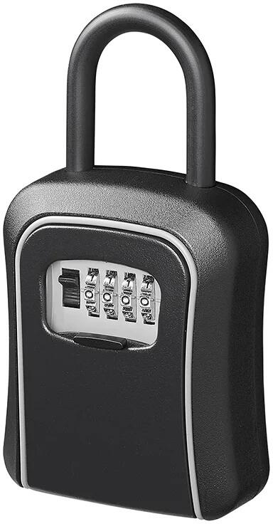 Pro Plus Schlüsselsafe mit Zahlenkombination mit Metall-U-Bügel