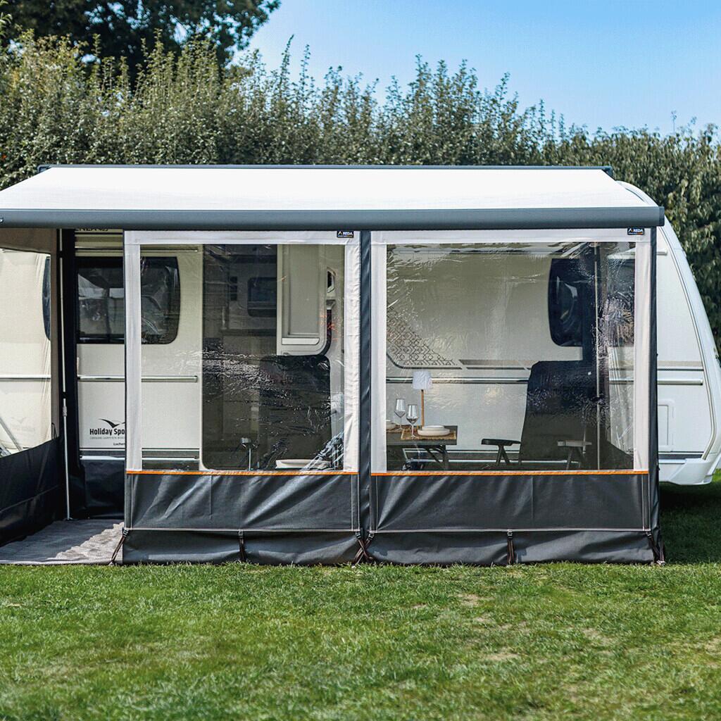 Reda Adventure Frontwandpaneel, 120cm (B), grau/schwarz