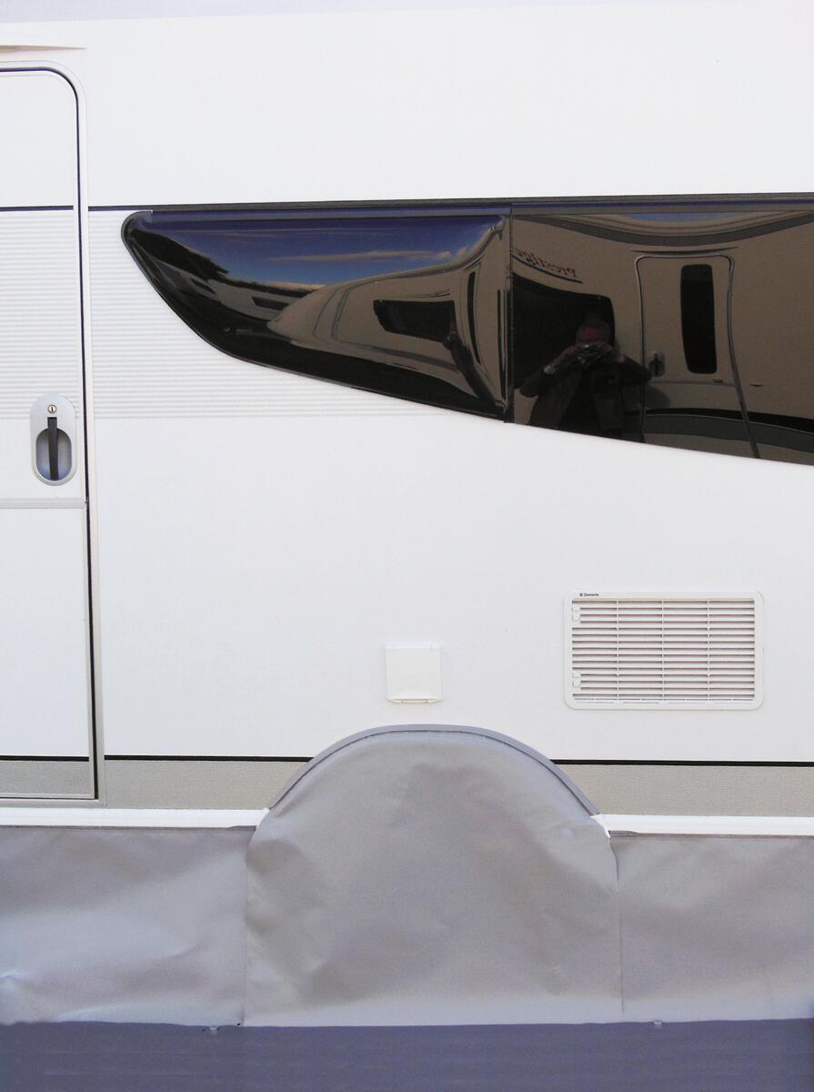 Hindermann Passform-Radkastenabdeckung Hobby De Luxe/Excellent/La Vita Bj. 2010-2013, 1-Achs